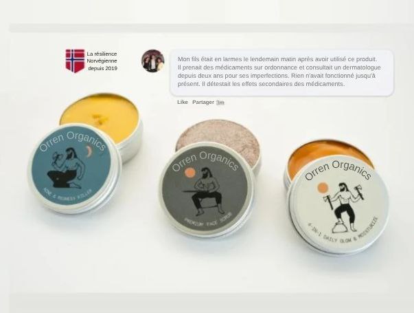 crème anti-acné et rougeurs naturelle
et botanique